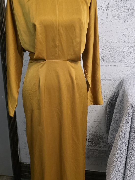 ASOS Dresses & Skirts - Women's Long Sleeve MAXI length Dress in Mustard